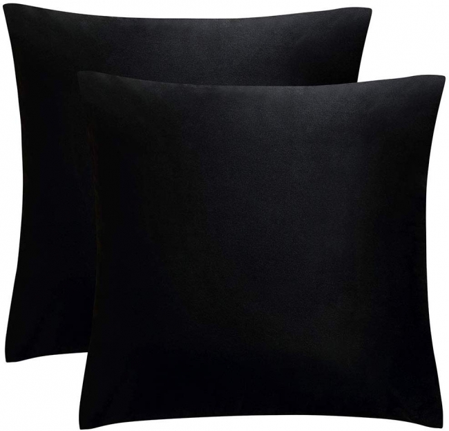 Black Velvet Pillow