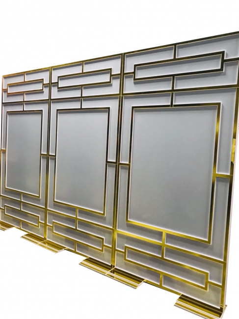 Gold Brick Panel
