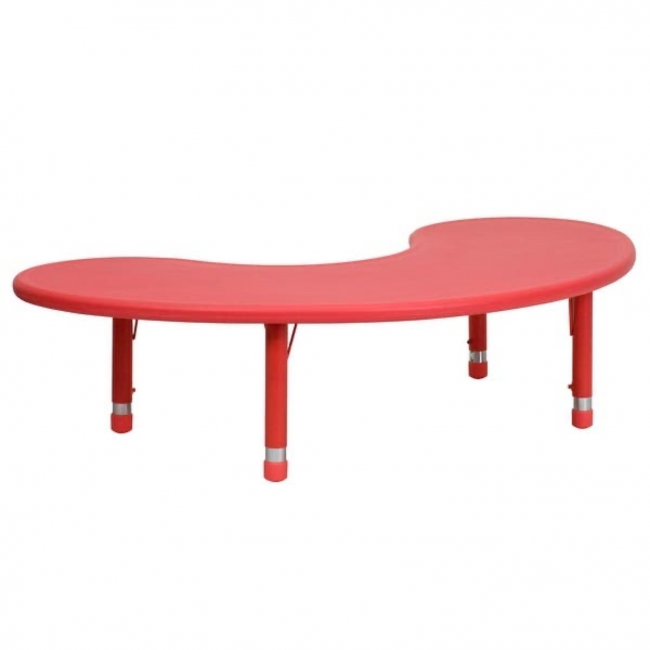 Kids Serpentine Table – Red
