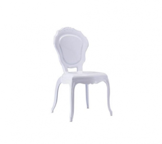 Victorian Chair – White