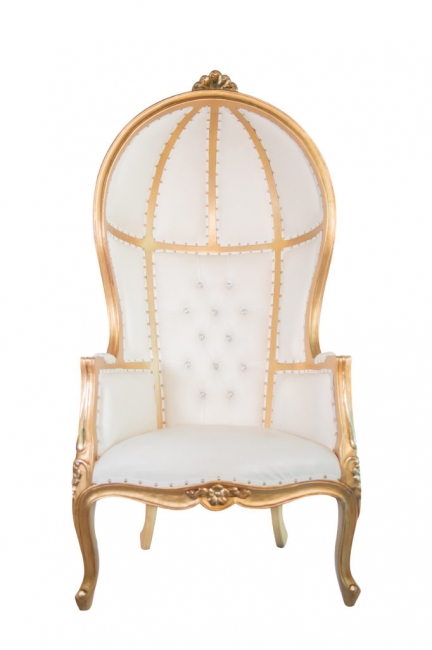 White and Gold Throne